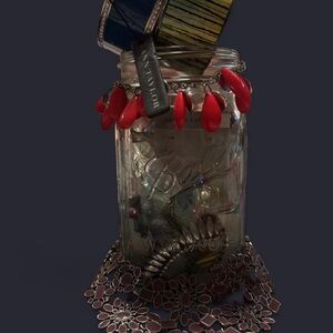 funky jewelry jar